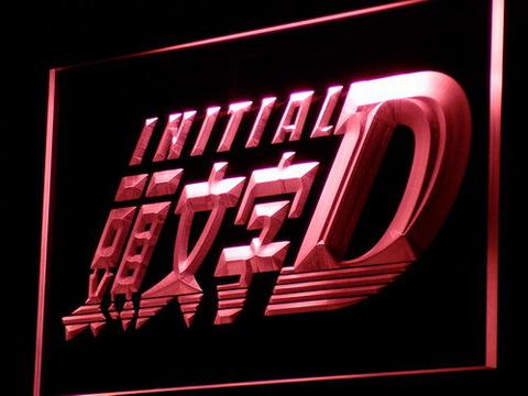 Initial D LED Neon Sign